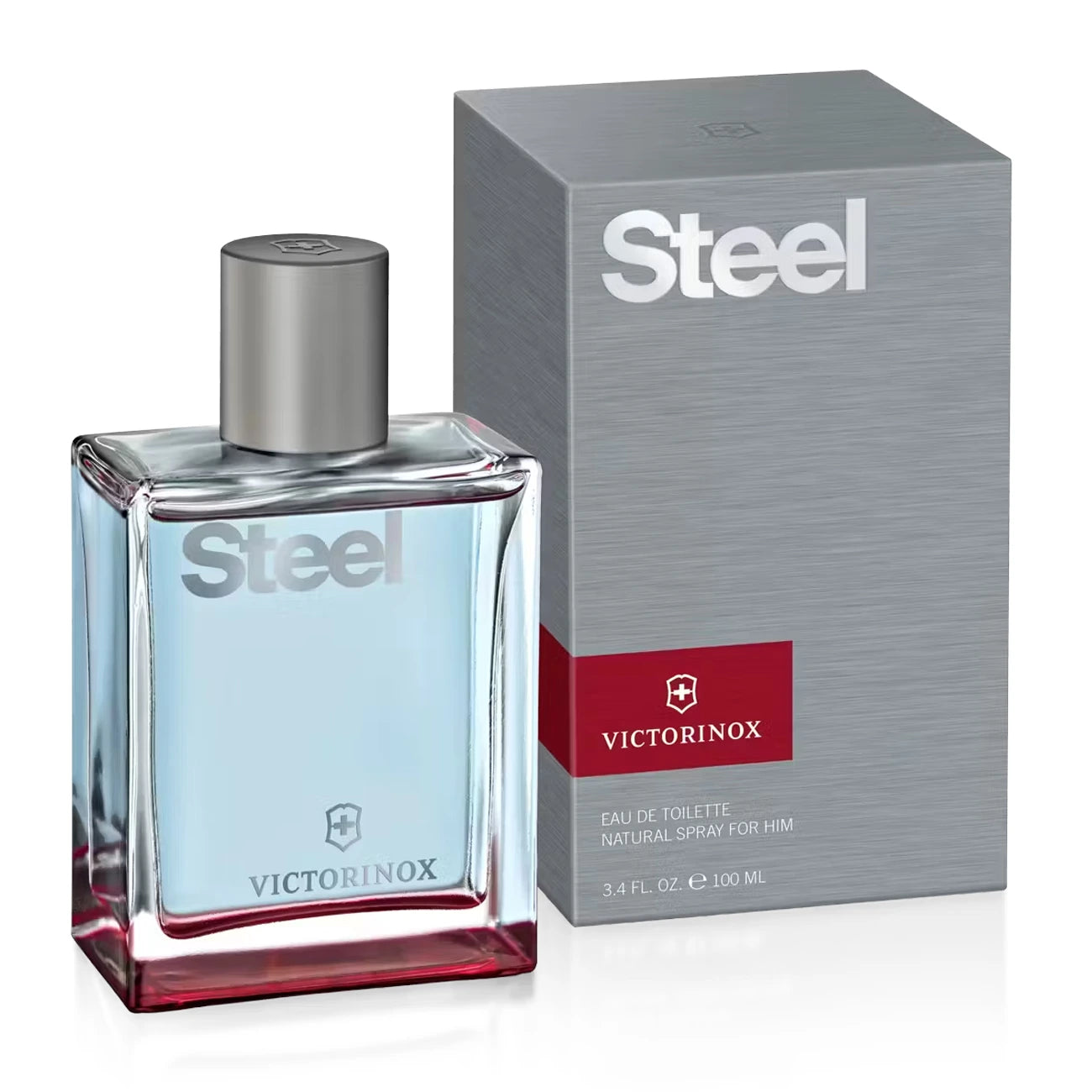 Victorinox Steel 3.4 oz EDT for men