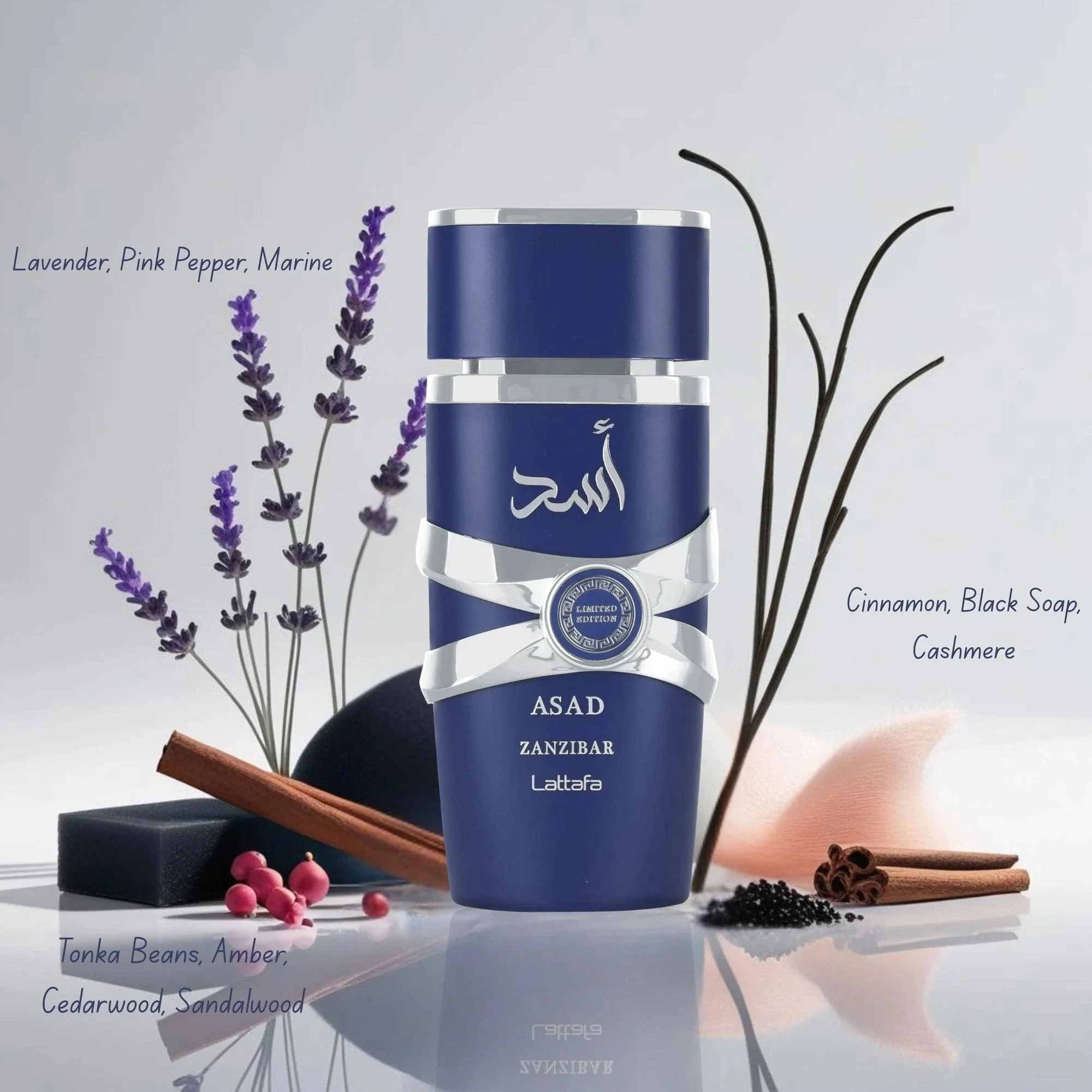 Asad Zanzibar Limited Edition 3.4 oz for men