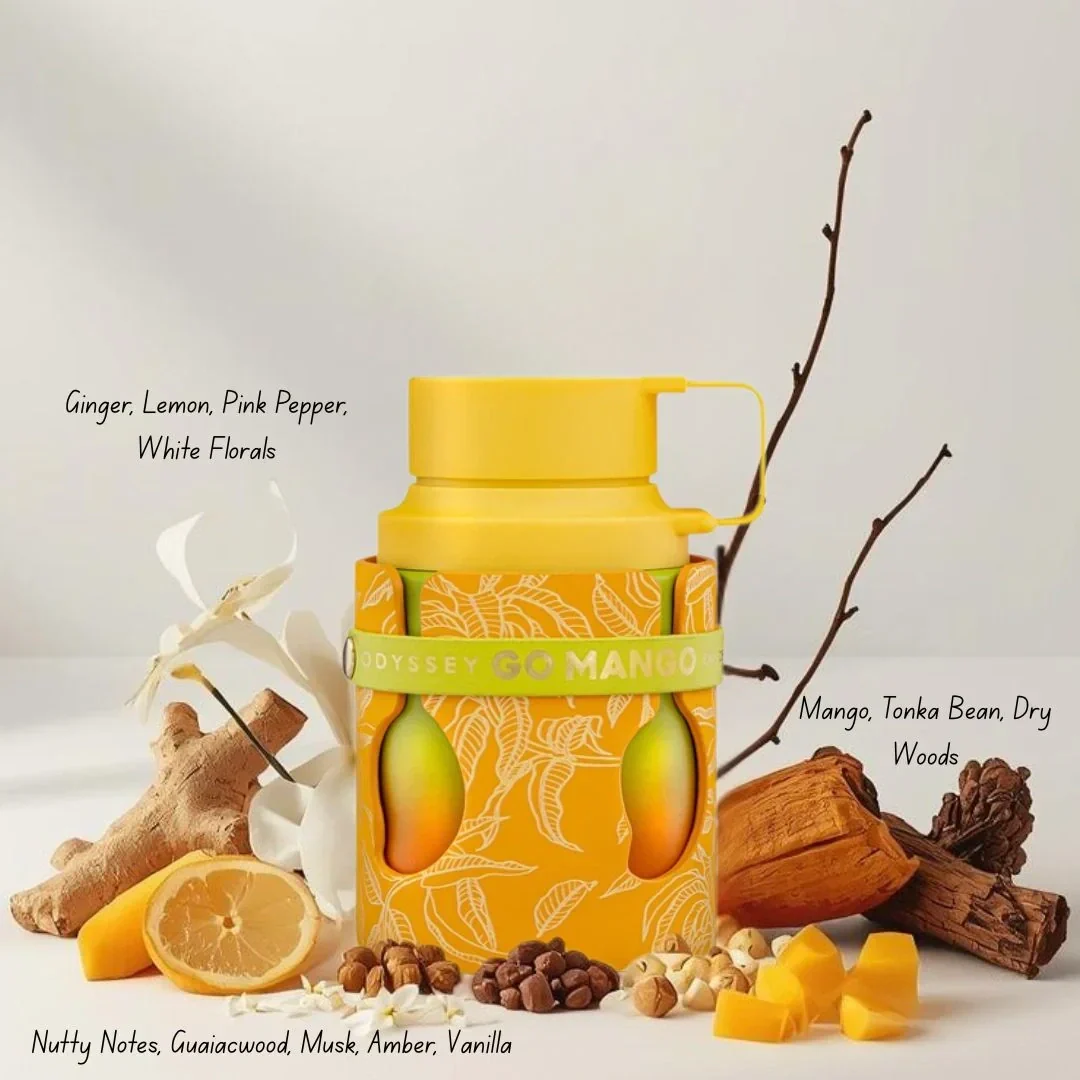 Odyssey Go Mango 3.4 oz EDP for men