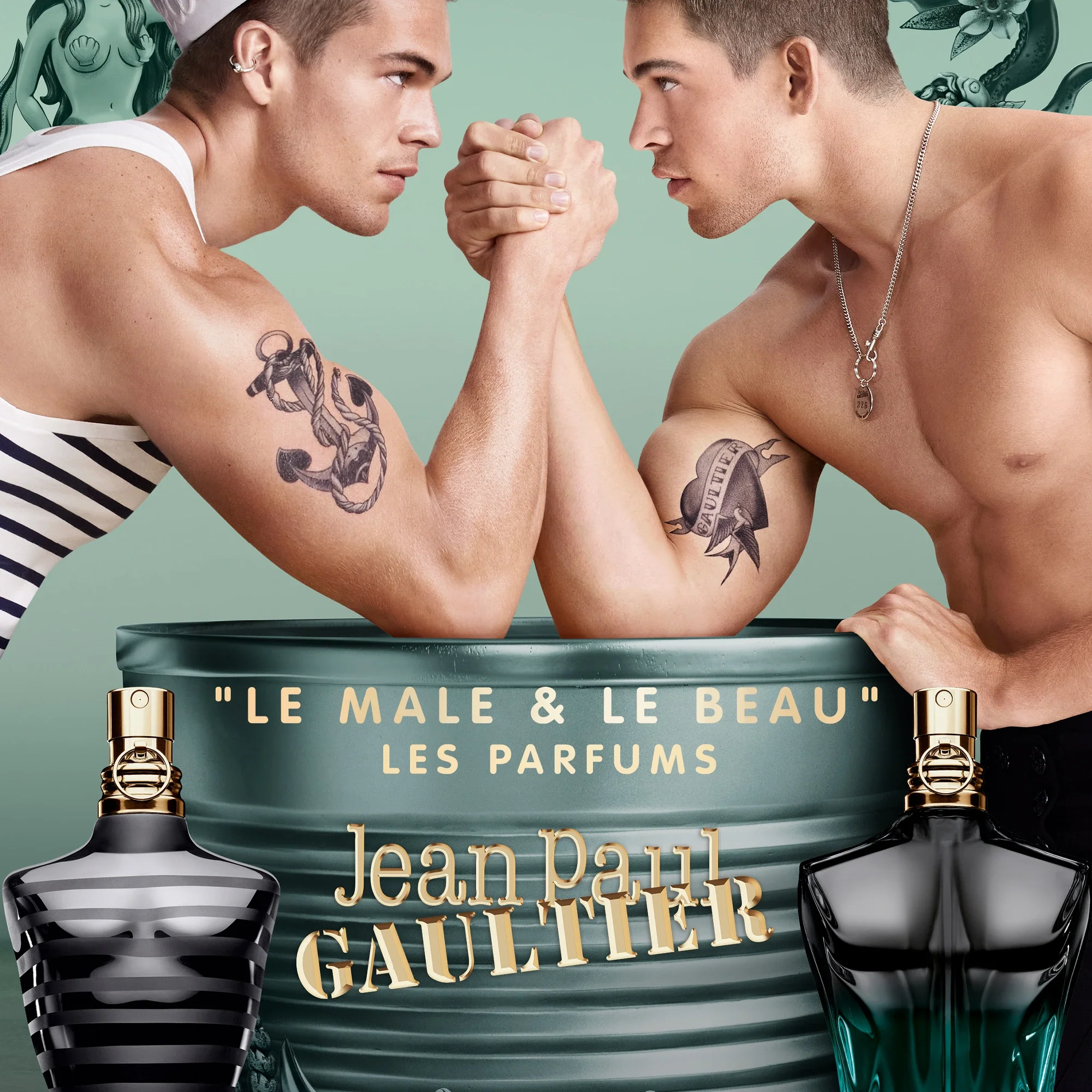Jean Paul Gaultier "Le Beau" 4.2 oz EDT for men