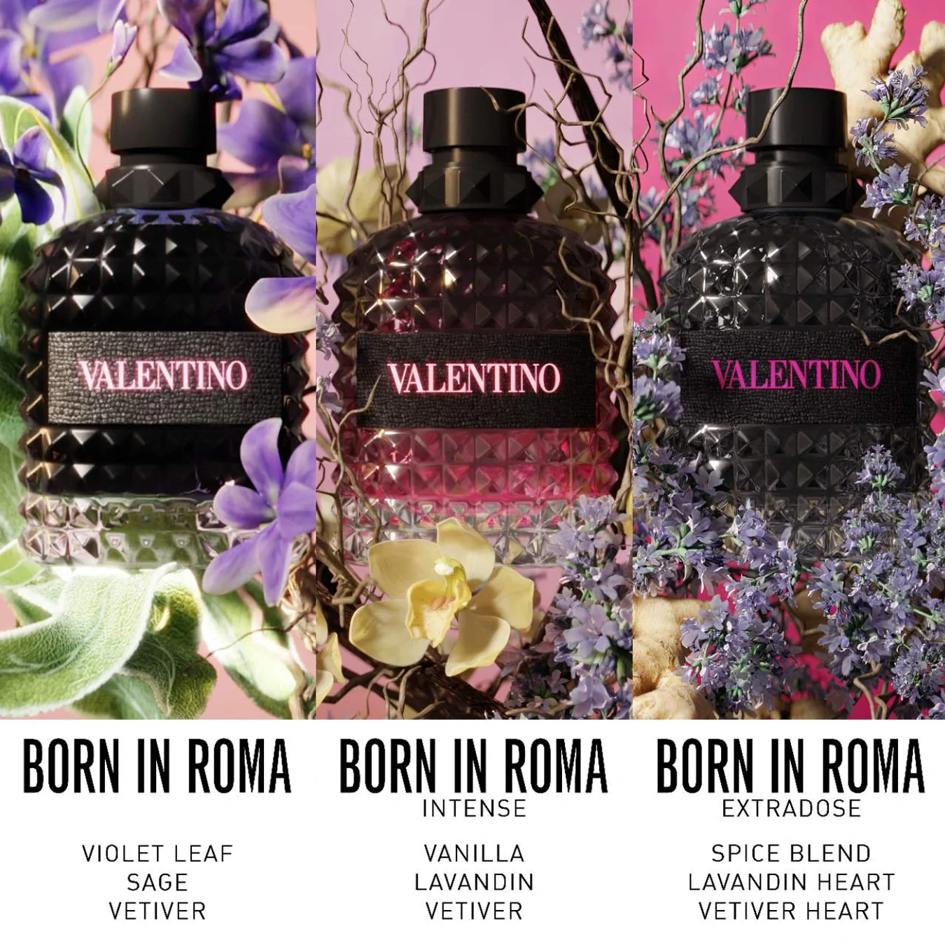 Uomo Born in Roma Extradose 3.4 oz Parfum for men