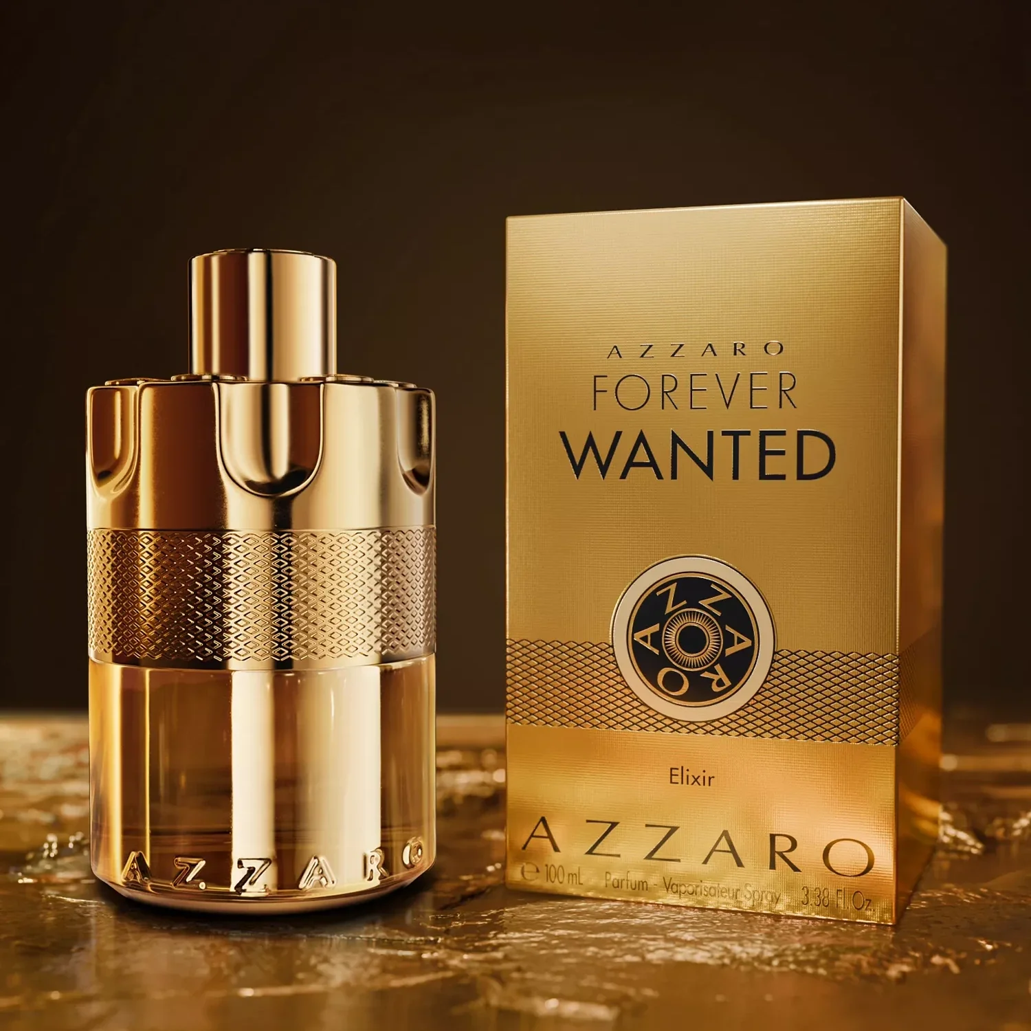 Azzaro Forever Wanted Elixir 3.4 oz Parfum for men