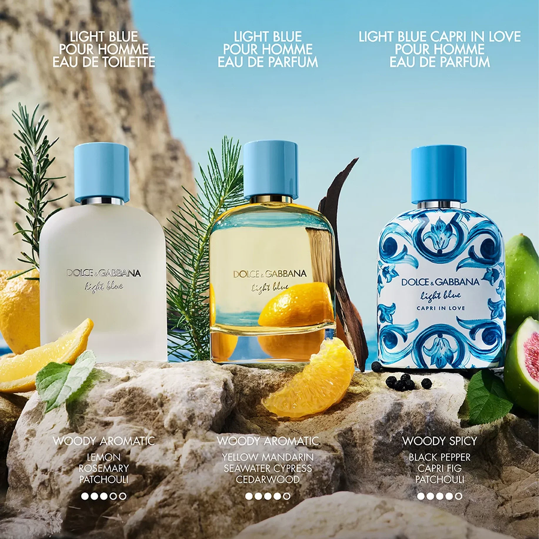 Light Blue 3.4 oz EDP for men
