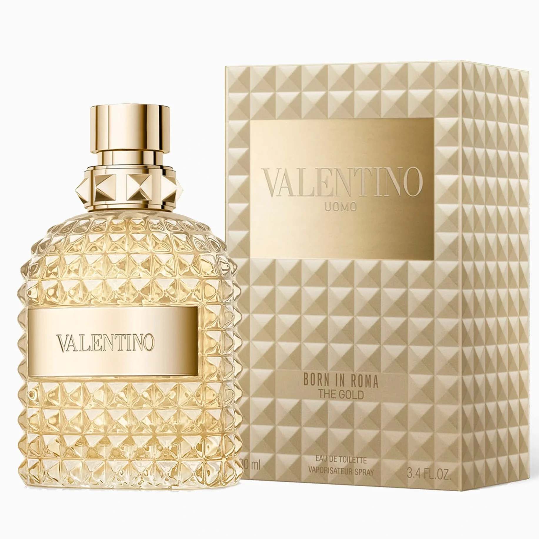 Uomo Born In Roma The Gold 3.4 oz EDT for men