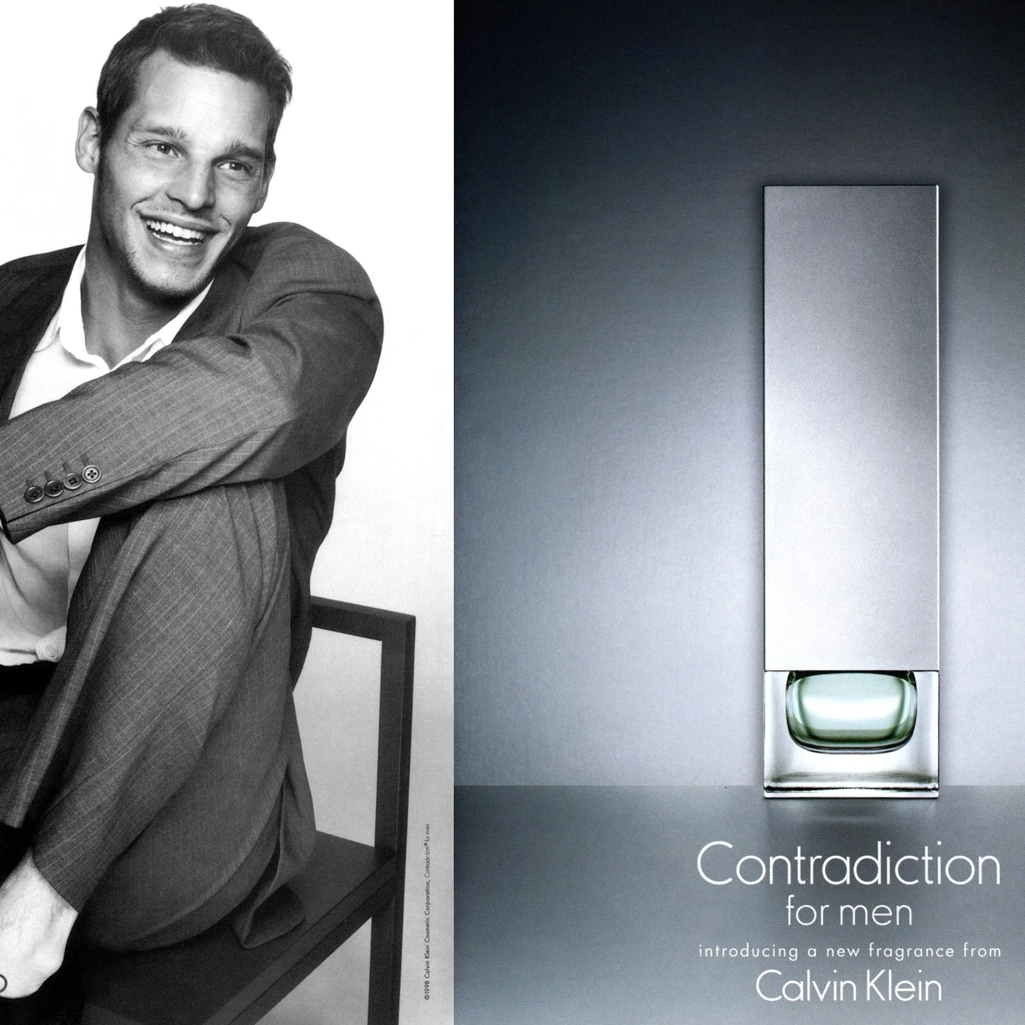 Contradiction 3.4 oz EDT for men
